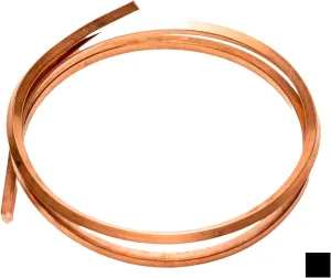 14 Gauge, 99.9% Pure Copper Wire (Square) Dead Soft CDA #110 Made in USA - 1 Ounce (4FT) by CRAFT WIRE