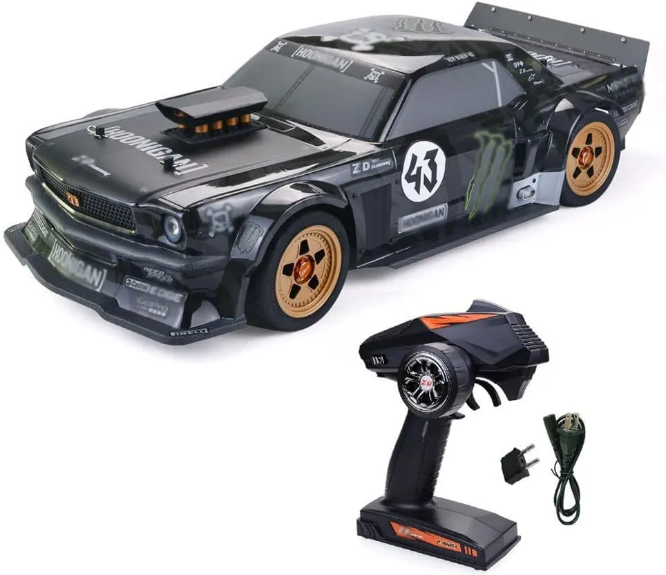 1:7 Large Size Off Road Remote Control Fast Racing Hobby Car, Hobbyist Grade 4×4 Brushless RC Car 130km/h High Speed Electric Monster Toy Vehicle Truck RC Drift Truck Model