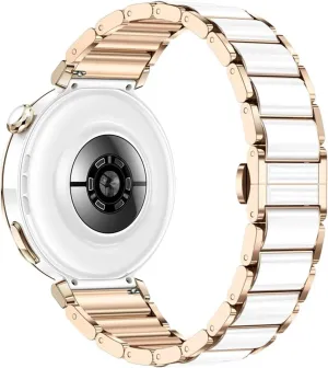 18mm Ceramics Bracelet Strap For Huawei Watch GT5Pro 42mm Butterfly Buckle Replacement Wristband For Huawei Watch GT 5 4 41MM