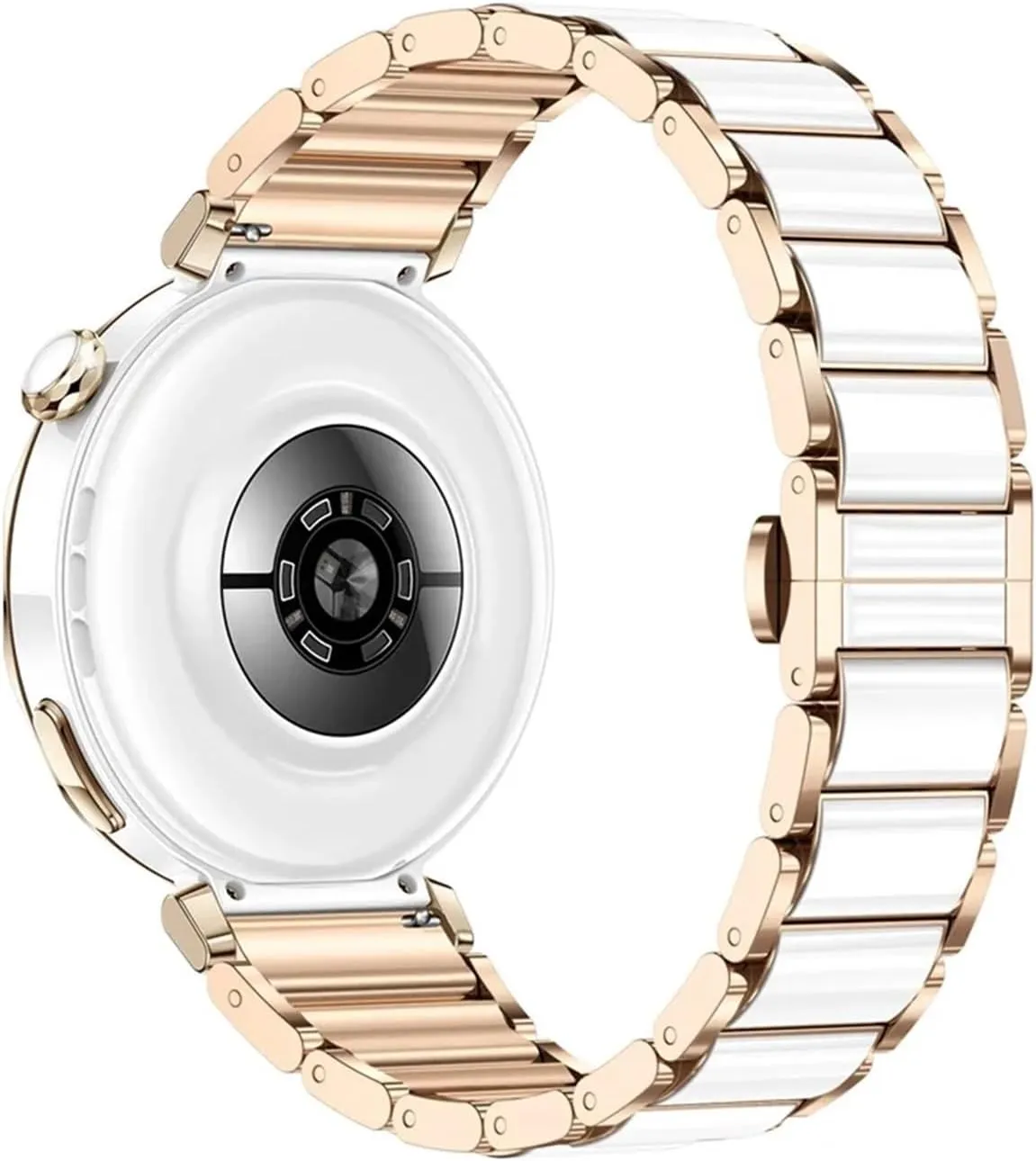 18mm Ceramics Bracelet Strap For Huawei Watch GT5Pro 42mm Butterfly Buckle Replacement Wristband For Huawei Watch GT 5 4 41MM