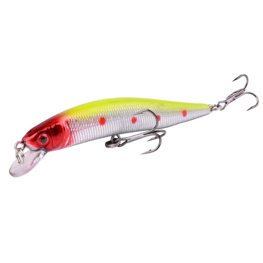 1pcs 8.2g 10cm Fishing Lures Minnow Wobbler Floating Bass Trolling Artificial Hard Bait Crankbait Carp Pesca Fishing Tackle
