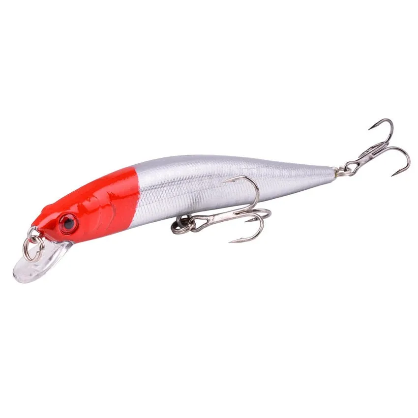 1pcs 8.2g 10cm Fishing Lures Minnow Wobbler Floating Bass Trolling Artificial Hard Bait Crankbait Carp Pesca Fishing Tackle