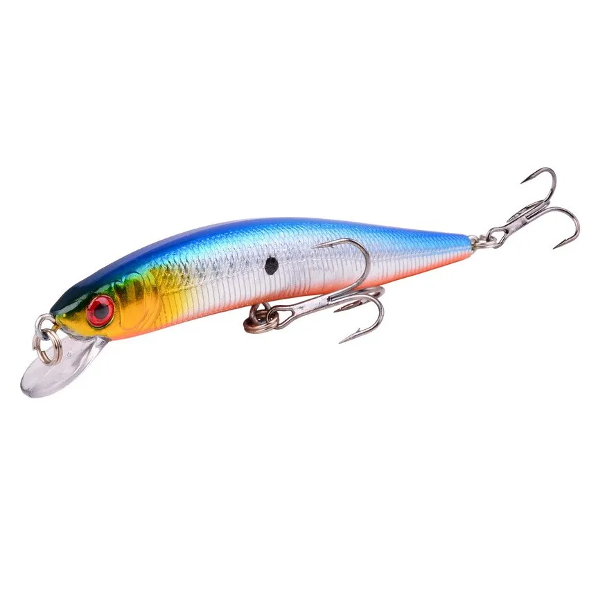 1pcs 8.2g 10cm Fishing Lures Minnow Wobbler Floating Bass Trolling Artificial Hard Bait Crankbait Carp Pesca Fishing Tackle