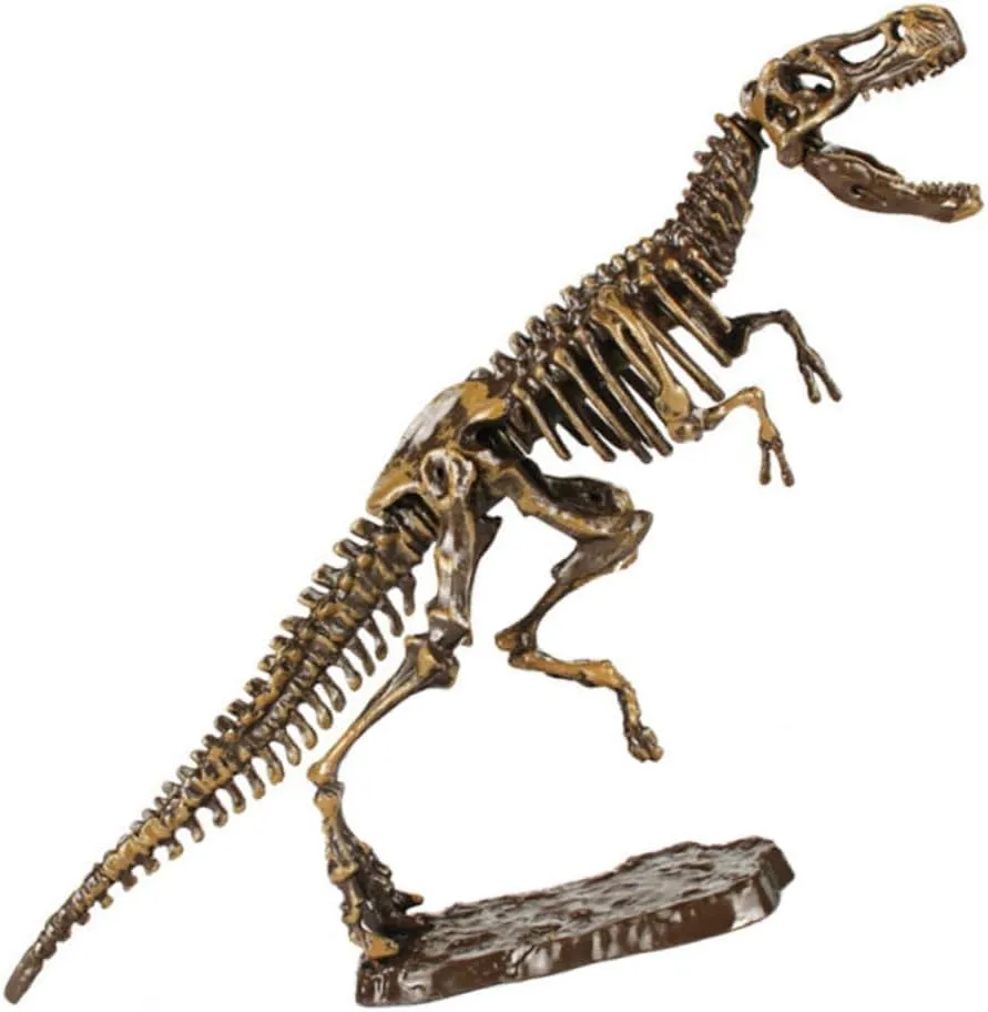 1set Simulation Dinosaur Excavation Kit Detachable Archaeology Toy for Boys and Girls Interactive Cognitive Plaything Safe Material for Educational Fun for Birthdays Creative