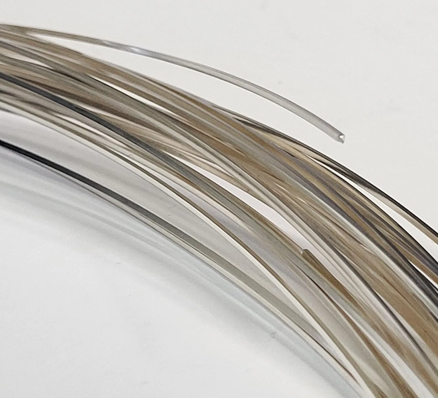 20 Gauge, Square, Dead Soft, 925 Sterling Silver Wire - 1 FT - for Jewelry Art from WIZART