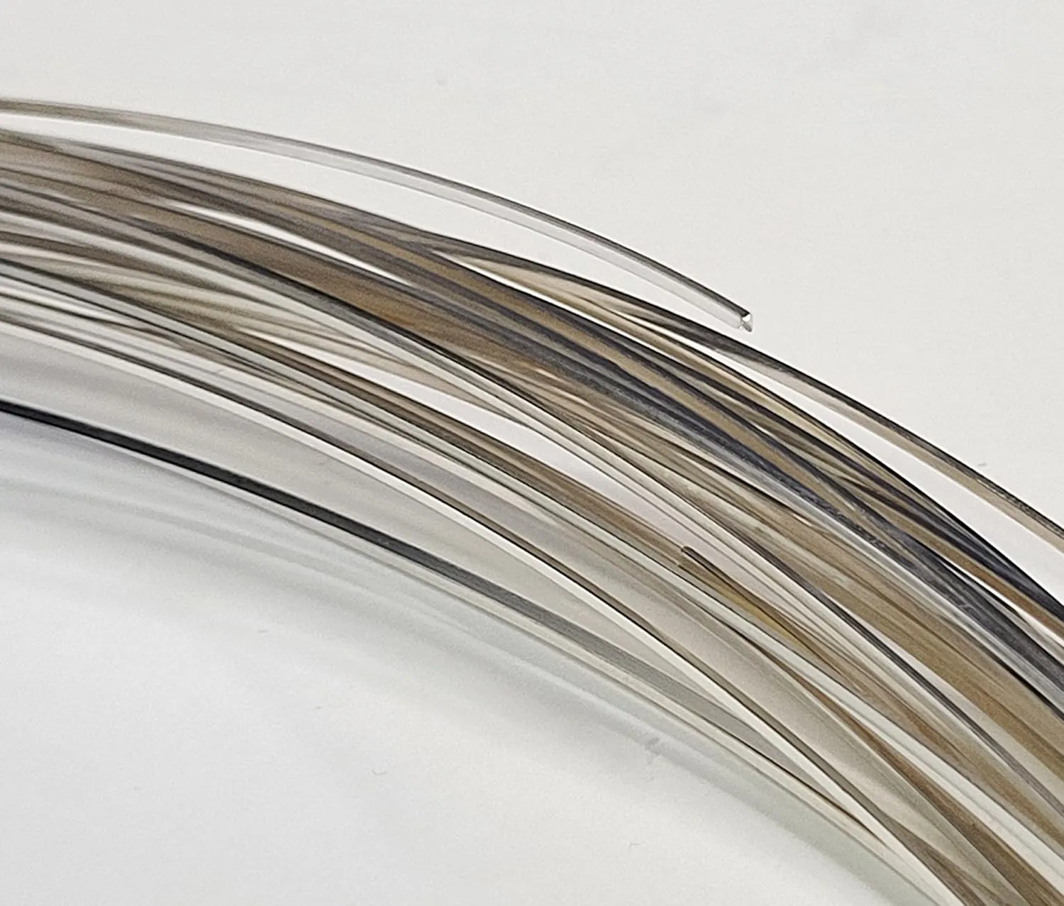 20 Gauge, Square, Dead Soft, 925 Sterling Silver Wire - 1 FT - for Jewelry Art from WIZART