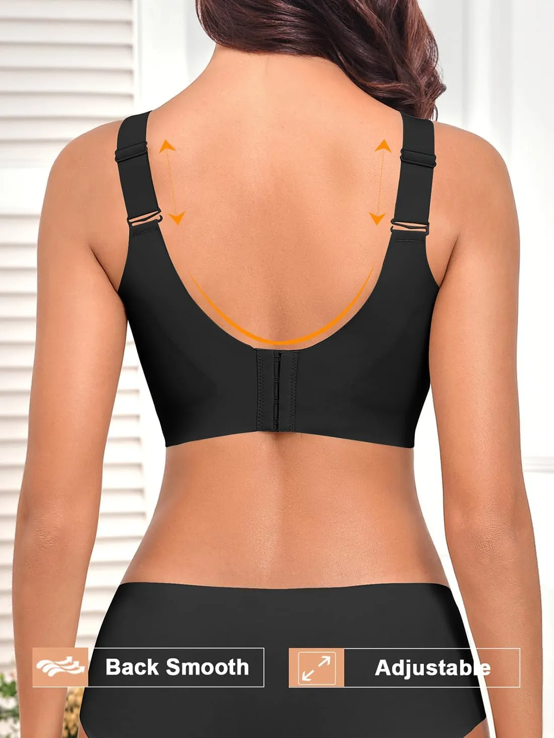 2025 Womens Seamless Wireless Supportive Bra Push Up Comfort Soft No Underwire Full Coverage T-Shirt Bras (M-4XL)