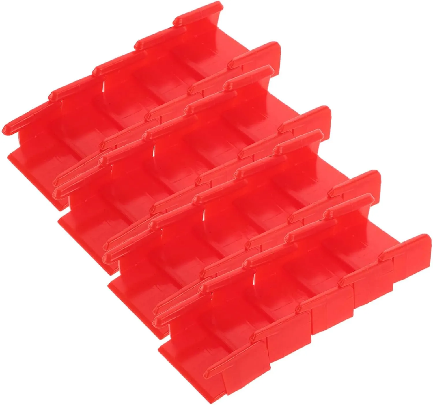 20pcs Train Track Securing Clips Easy Clip Mechanism for Stable Railway Connections for Model Railway Enthusiasts Young Builders Compatible with Train
