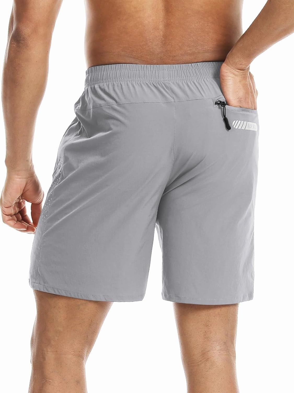 2 Pack Men's Athletic Shorts 7 Inch Inseam Lightweight Quick Dry Running Shorts for Men Gym Workout Shorts