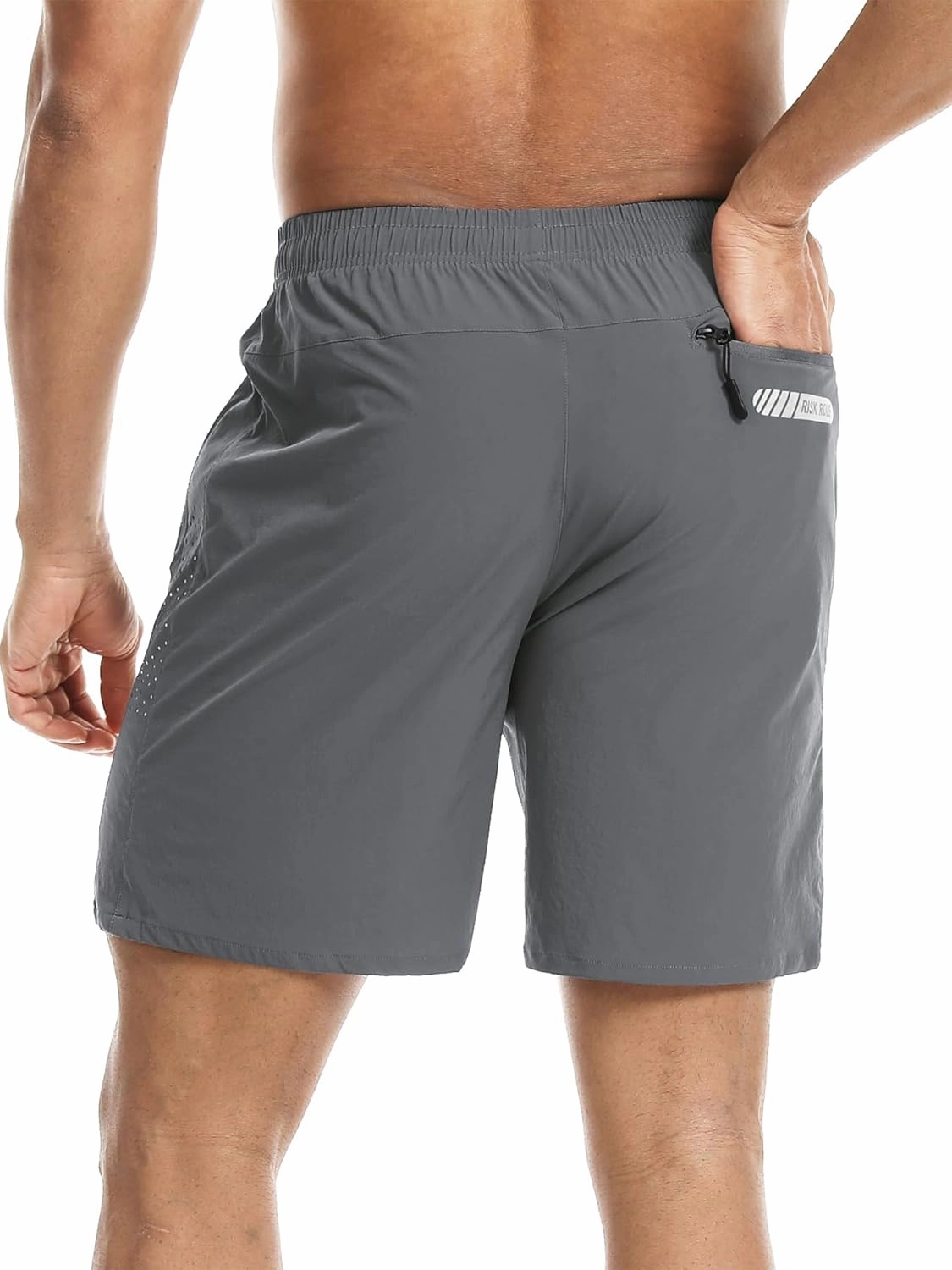 2 Pack Men's Athletic Shorts 7 Inch Inseam Lightweight Quick Dry Running Shorts for Men Gym Workout Shorts