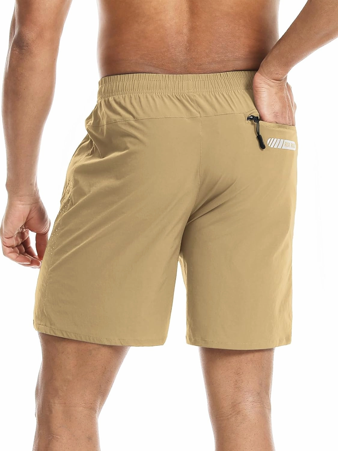2 Pack Men's Athletic Shorts 7 Inch Inseam Lightweight Quick Dry Running Shorts for Men Gym Workout Shorts