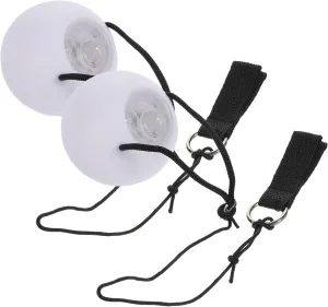 2Pcs LED Glowing Juggling Balls for Outdoor Fun Portable Glow Dark Balls Enhance Hand Eye Coordination Balance Skills for Beginners