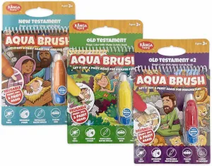 3 Pack Bible Activity Books for Kids Ages 3 : Old Testament & New Testament Set