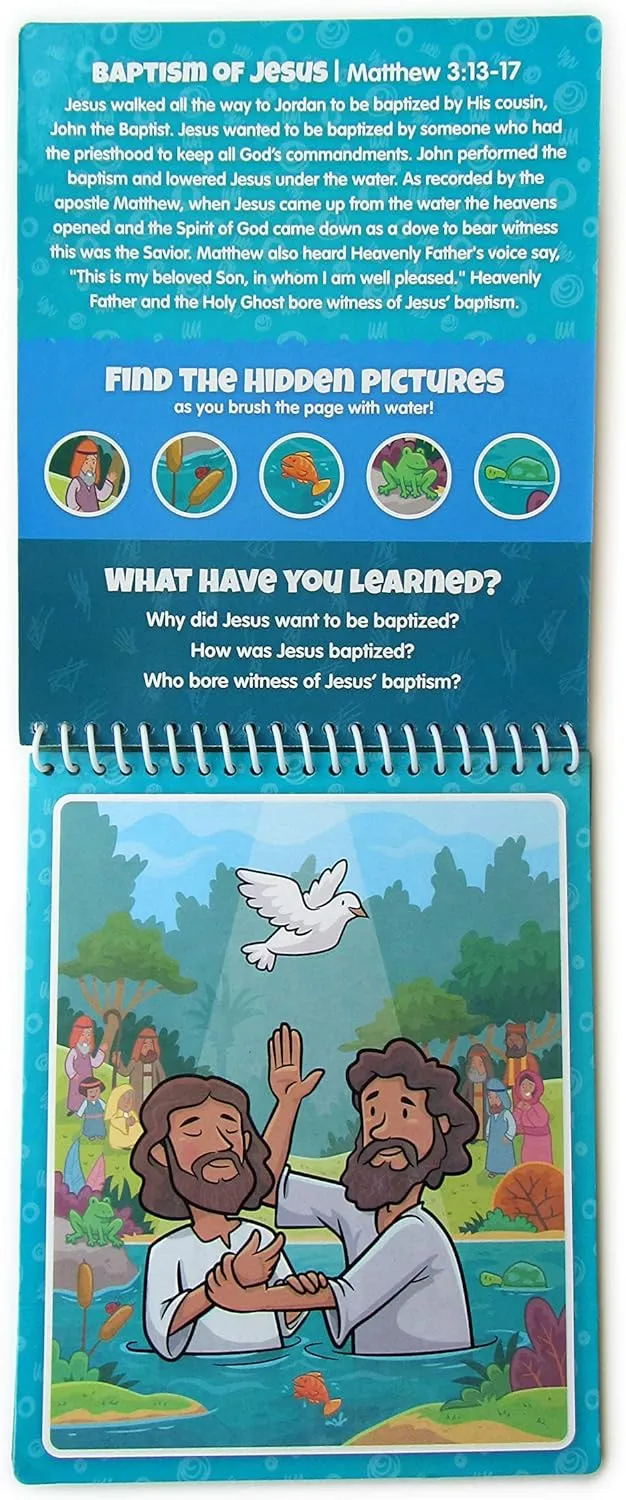 3 Pack Bible Activity Books for Kids Ages 3 : Old Testament & New Testament Set