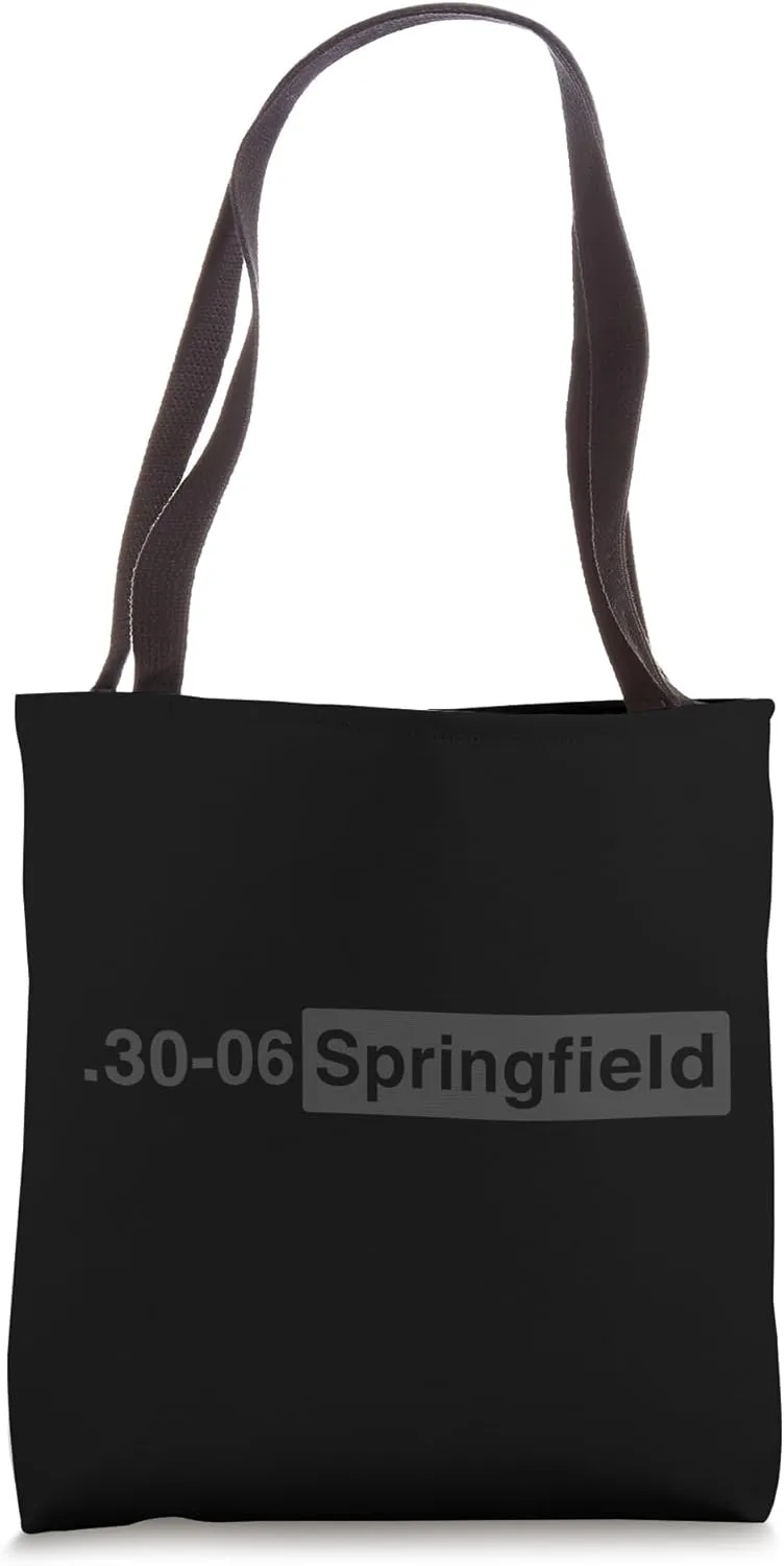 .30-06 Springfield, Historical Ordnance Rifle, Hunting Ammo Tote Bag