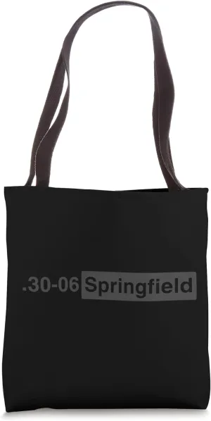 .30-06 Springfield, Historical Ordnance Rifle, Hunting Ammo Tote Bag