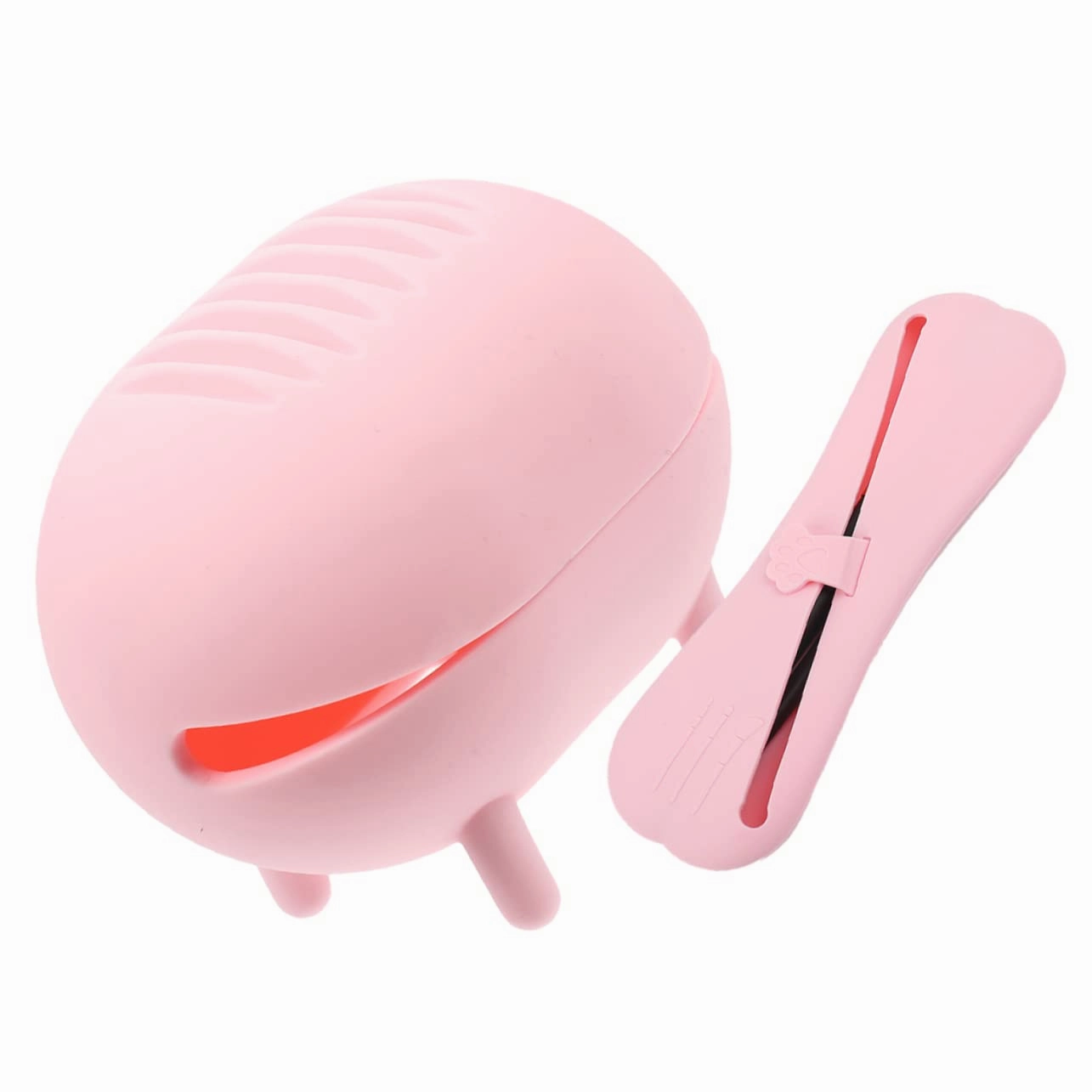 3 Sets Makeup Sponge Holder Silicone Powder Puff Box Brush Storage Case Travel-friendly Sponge Set