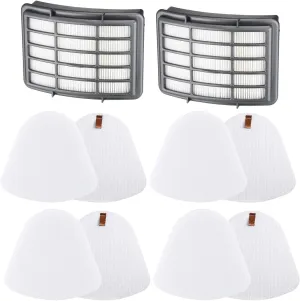 4 2 Pack Filters for Shark Vacuum Navigator Lift Away Filter Replacement Models NV350 NV351 NV352 NV355 NV356E NV360 UV440 UV540 CU500 XFF350 XHF350