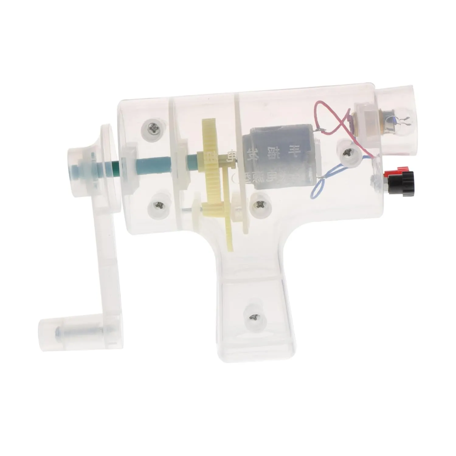 4pcs Hand Crank Generator for Science Experiments Portable Electricity Generator for Physics Learning Demonstrations Stem Educational Tool for Students Enthusiasts