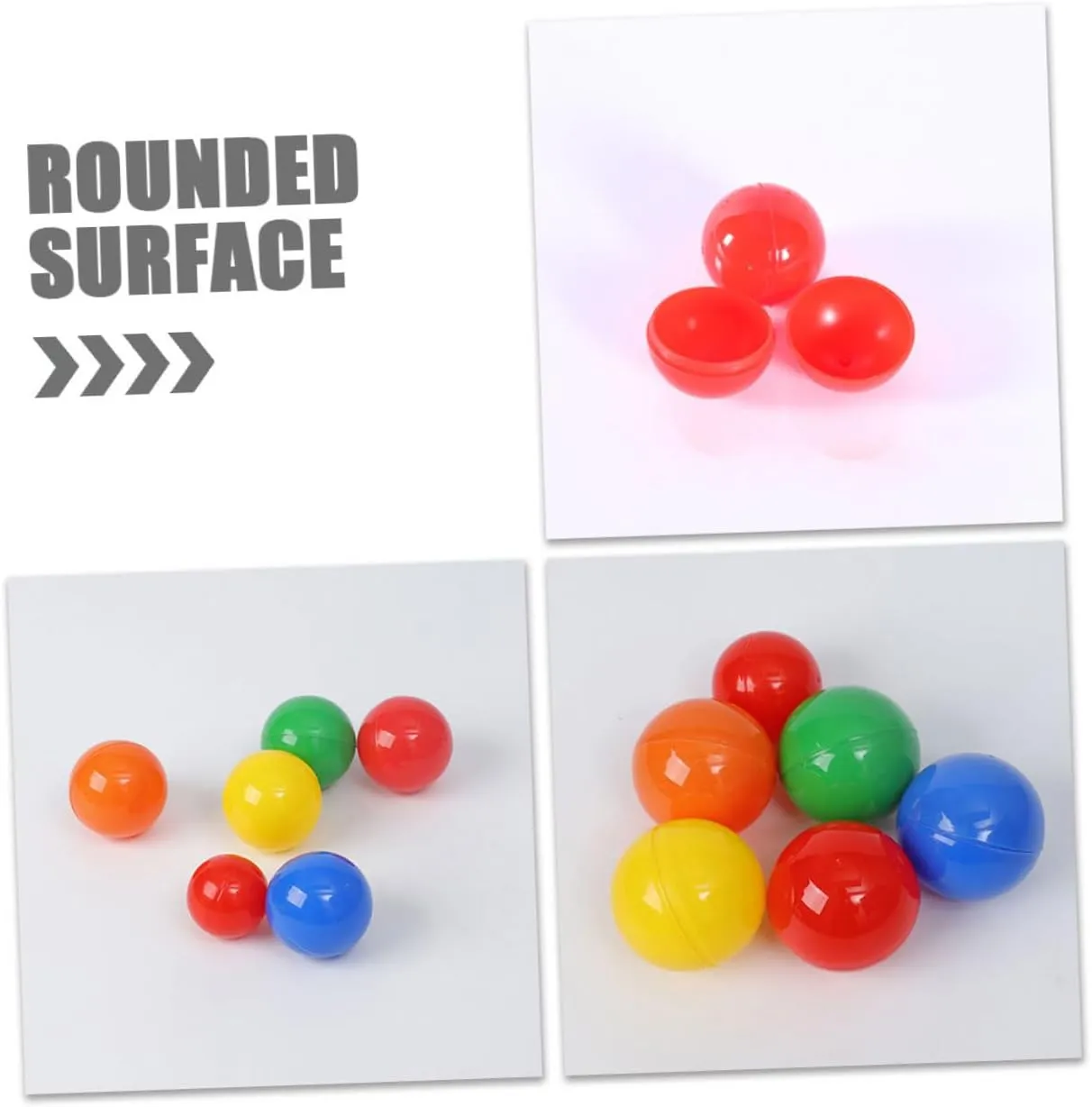 50pcs Raffle Balls Openable Plastic Balls for Parties Festive Supplies Small Game Balls Ball Set