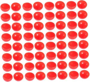 50pcs Raffle Balls Openable Plastic Balls for Parties Festive Supplies Small Game Balls Ball Set