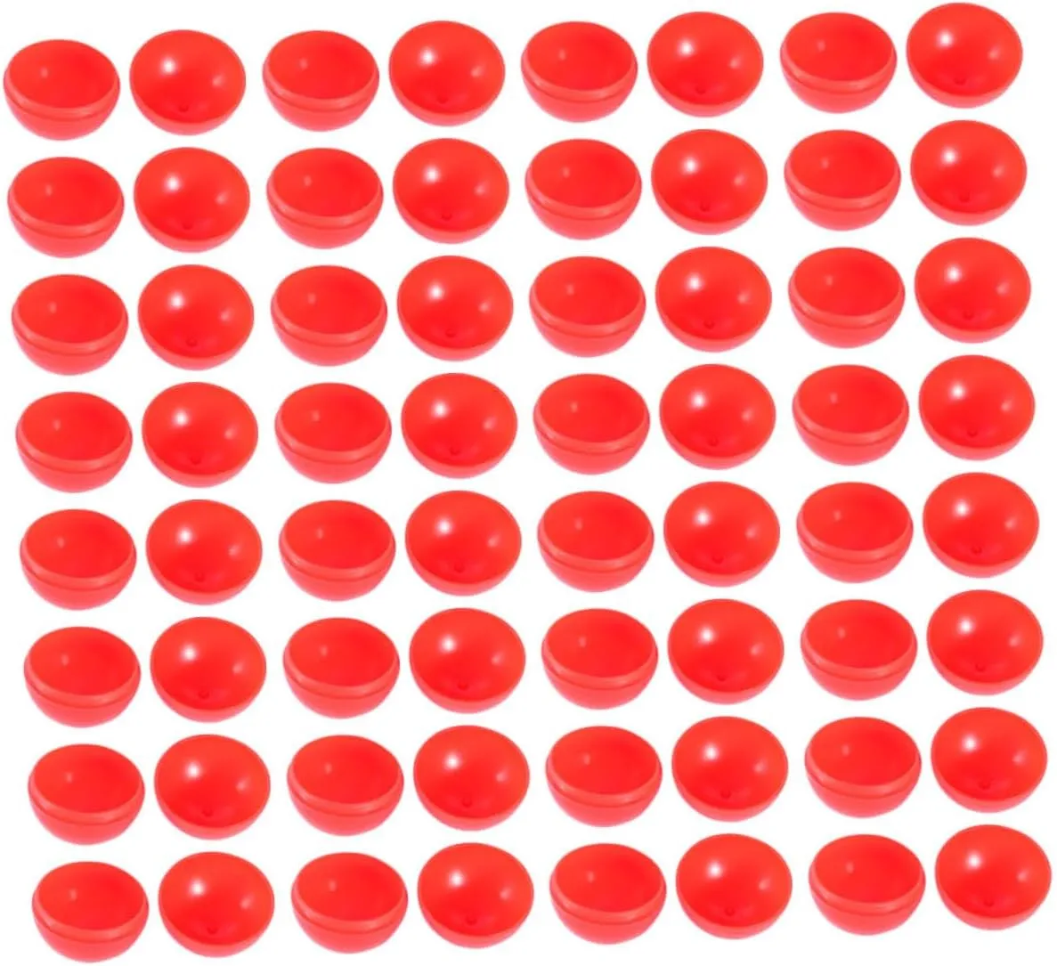 50pcs Raffle Balls Openable Plastic Balls for Parties Festive Supplies Small Game Balls Ball Set