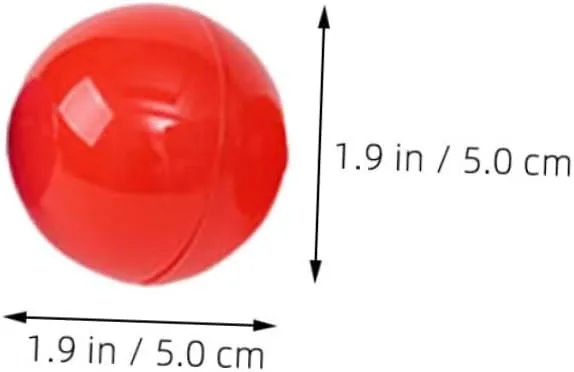 50pcs Raffle Balls Openable Plastic Balls for Parties Festive Supplies Small Game Balls Ball Set