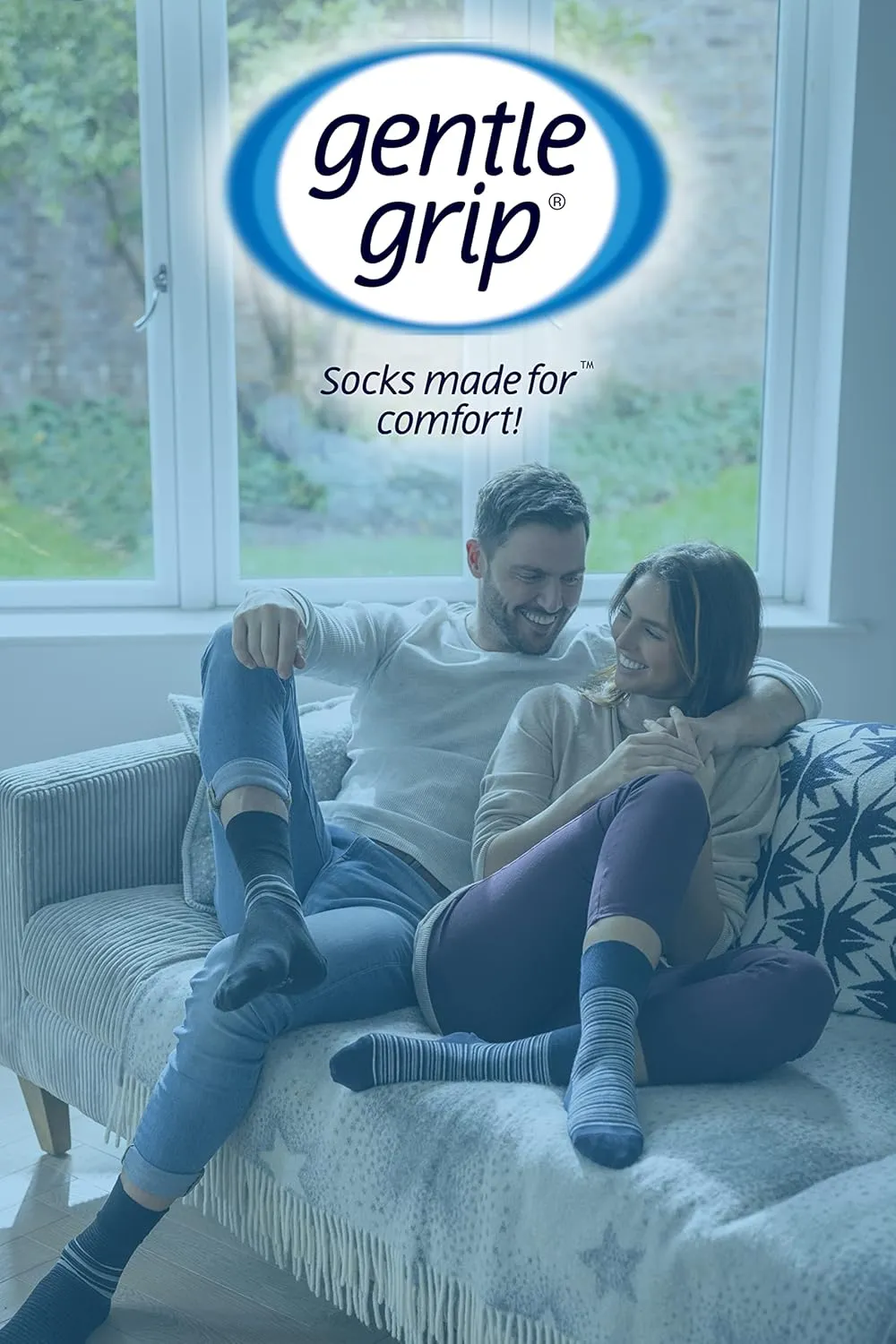 6 Pack of Ladies Diabetic Socks -5-9 us