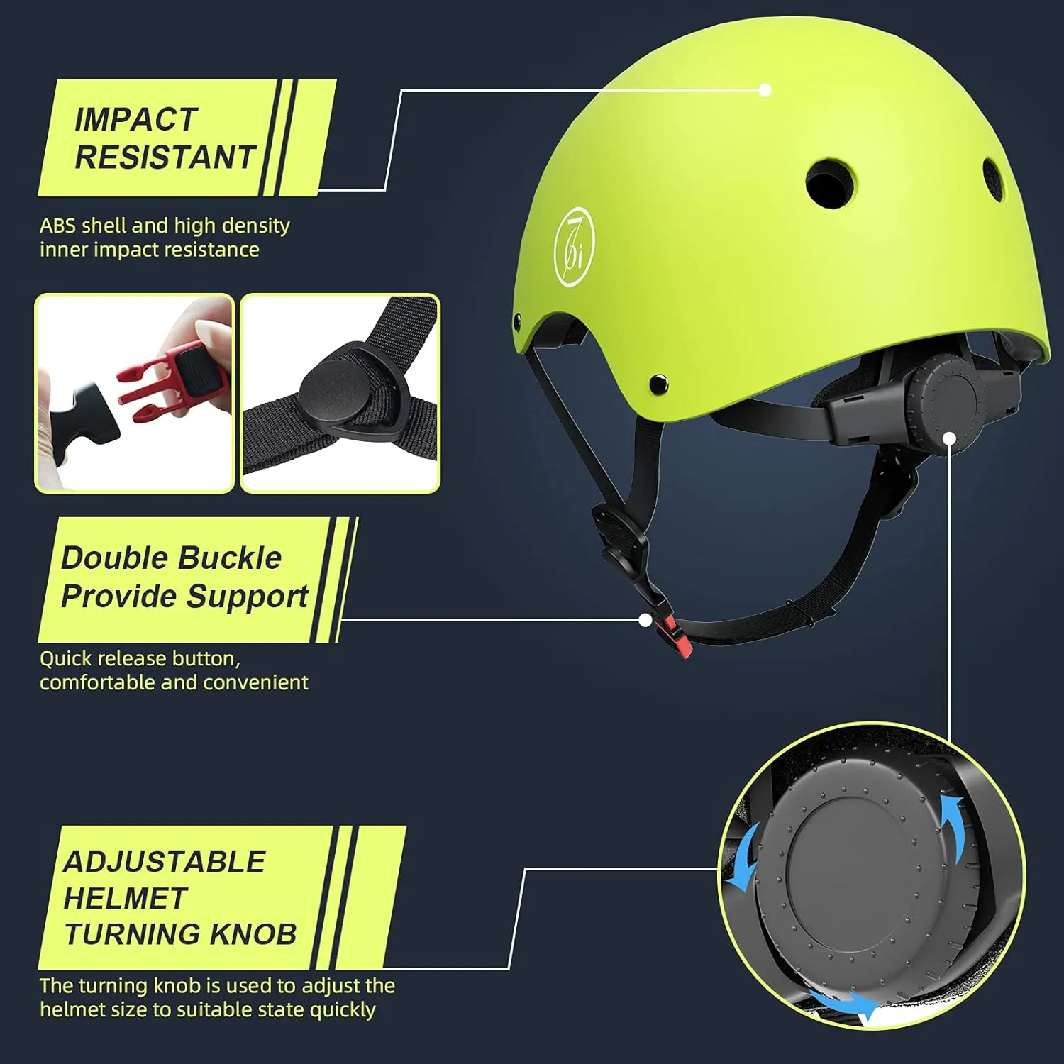 67i Bike Helmet Skateboard Helmet for Adult Cycling Bicycle Scooter Helmets for Men Women Adjustable Roller Skate Helmet for Multi-Sport Bicycle Scooter Inline Rollerblading Cycling Skateboarding