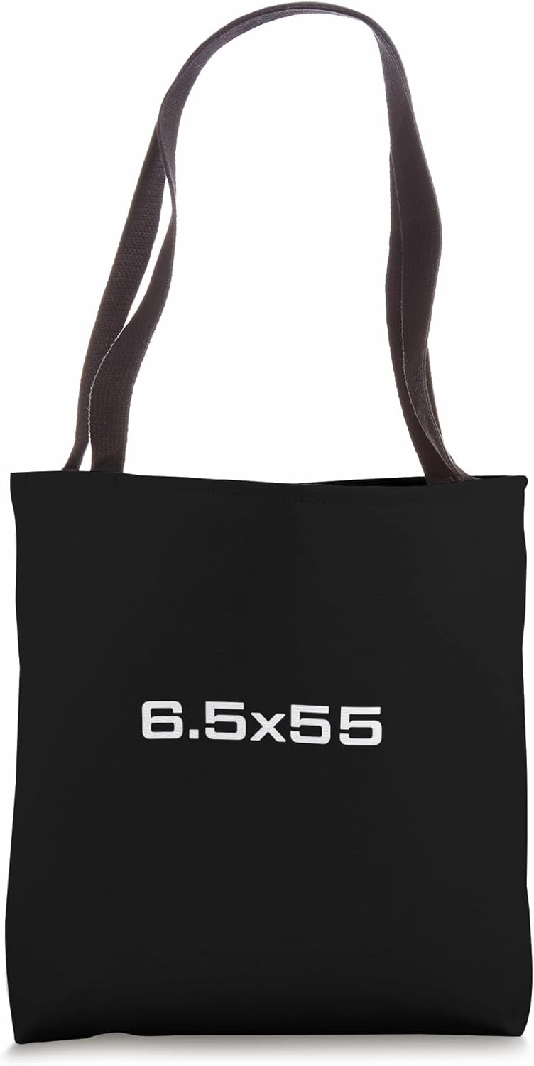 6,5x55mm Swedish, Historical Ordnance Rifle, Hunting Ammo Tote Bag
