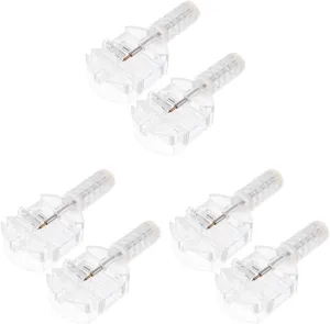 6pcs DIY for Watch Re Removal Pin Detach Plastic Detacher Tool Adjuster Band Bracelet Remover Tools Link Watchband Accessories Home Replacement Kit Store Strap