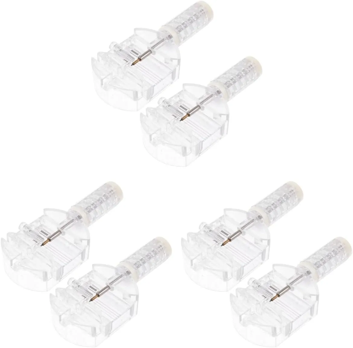 6pcs DIY for Watch Re Removal Pin Detach Plastic Detacher Tool Adjuster Band Bracelet Remover Tools Link Watchband Accessories Home Replacement Kit Store Strap