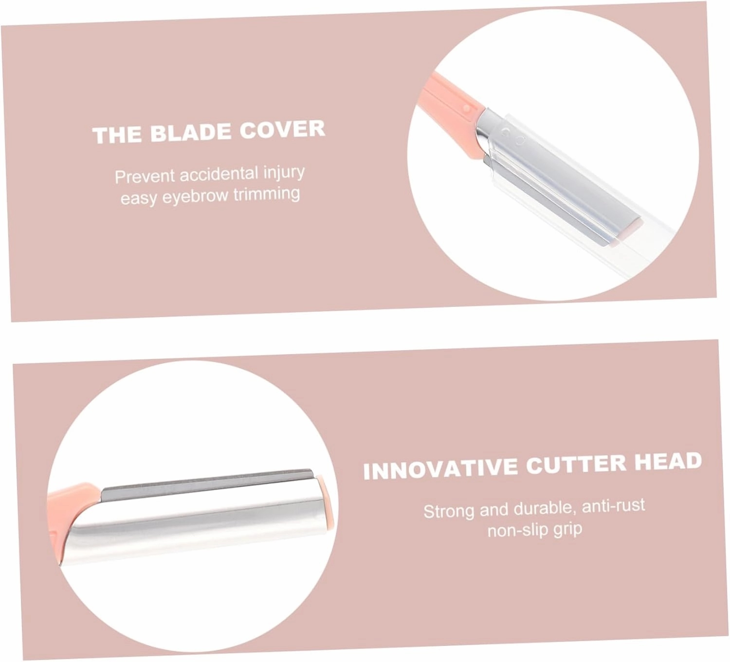 9pcs Eyebrow Brow Trimmers for Women Portable Makeup Tool Kit for Travel Dating Office Use and Beauty Tools