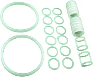A Bag of Seal Rings 18 Circle Gaskets Combo Spare Parts Accessories Fittings,Compatible for BQL818T Soft Serve Machines Ice Cream Makers