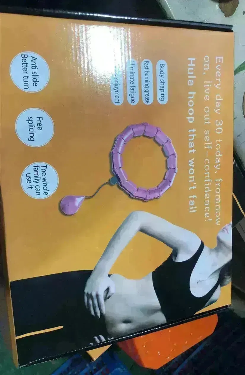 Abdominal Waist Trainer Smart Weighted Adjustable Hula Hoop