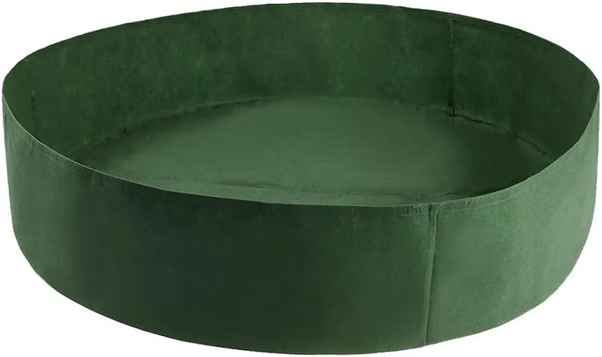 ACJRYO Plant Grow Bag, Extra Large Fabric Raised Planting Bed, Round Raised Planter Garden Bed Bag for Herb Flower Vegetable Plants for Potato Carrot Onion, Gardening Outdoor (100 Gallon)