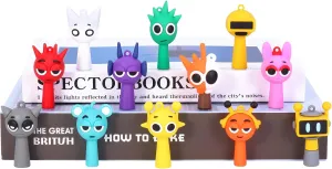 Action Figures Mystery Box - Colorful Collectible Gift, Office & Home Birthday Decorations with Figurine Set (A -12Pcs)