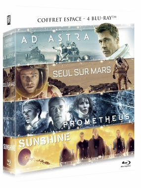 Ad Astra / The Martian / Prometheus / Sunshine - 4-Disc BoxSet [ NON-USA FORMAT, Blu-Ray, Reg.B Import - France ]