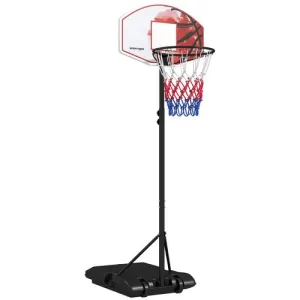 Adjustable Basketball Stand – Portable Design with Wheels