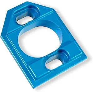 Adjustable Metal Bracket Compatible with Motor Fixed Seat Compatible with 1/14 14210 and 1/16 RC Car Upgrade Parts(Blue)