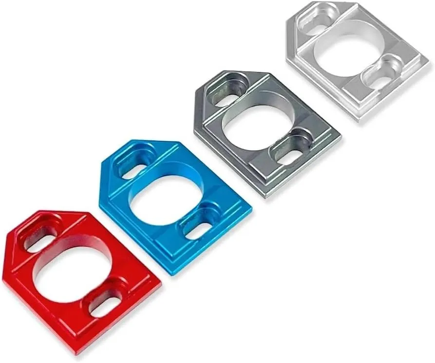 Adjustable Metal Bracket Compatible with Motor Fixed Seat Compatible with 1/14 14210 and 1/16 RC Car Upgrade Parts(Blue)