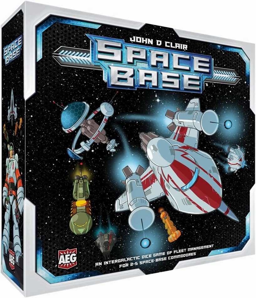 AEG Space Base | Space Exploration Engine Building Interactive Family Dice Game | Blend of Strategy & Luck | Easy to Learn | 2-5 Players | Ages 10 