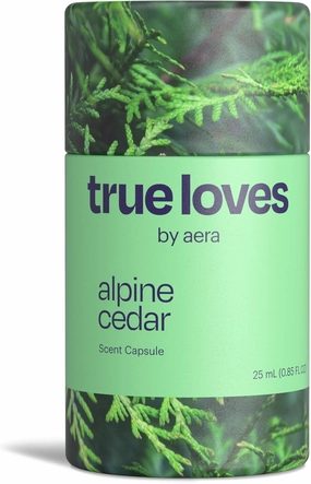 Aera True Loves Alpine Cedar – Deodorizing Home Fragrance Scent Refill for Pet Odor – Notes of Juniper, Cedarwood & Jasmine – Compatible With Aera Smart Diffuser – 25mL