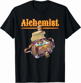 Alchemie Alchemist Masonic Bag Vial Cork Tool T-Shirt