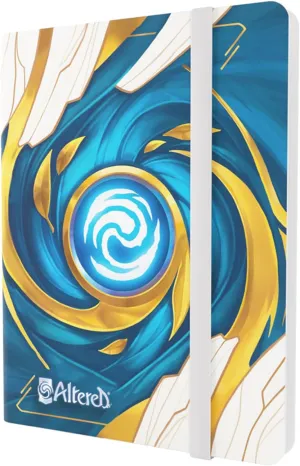 Altered Mana Orb CASUAL 18-POCKET ALBUM - Officially Licensed Card Collector's Binder, 360 Double-Sleeved Card Capacity, 20 Side-Loading Pages, Extra-Wide Elastic Strap, Made by Gamegenic