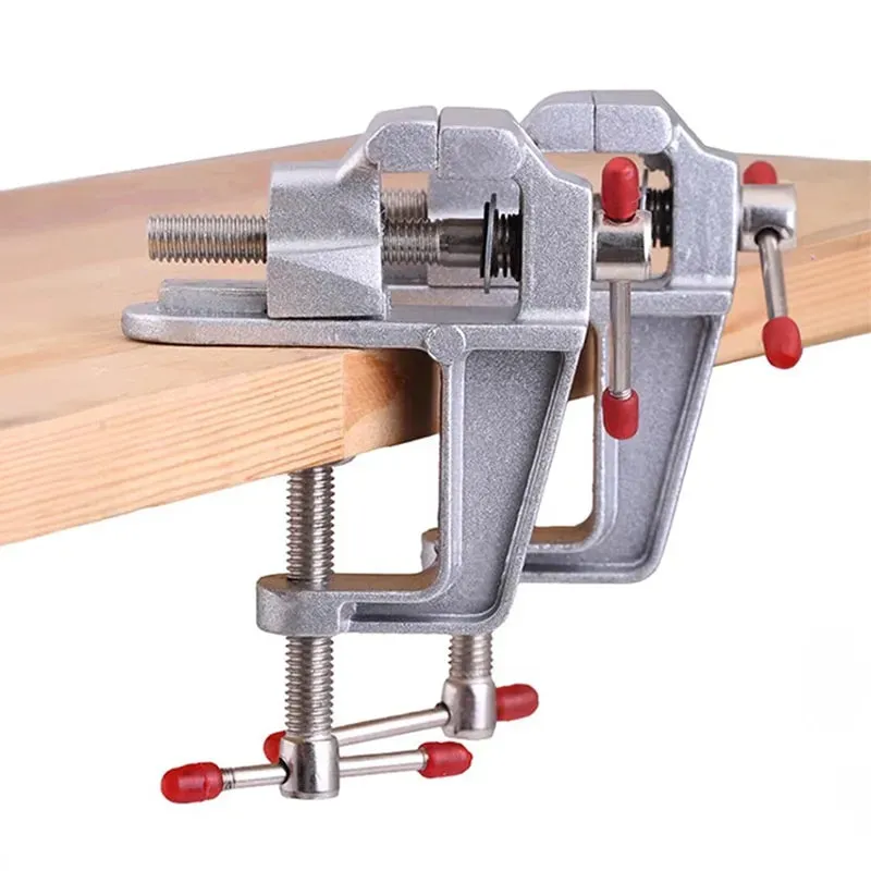 Aluminum Mini Bench Vise Table Vise Small Bench Vise DIY Tool Small Vise Small Flat Nose Pliers