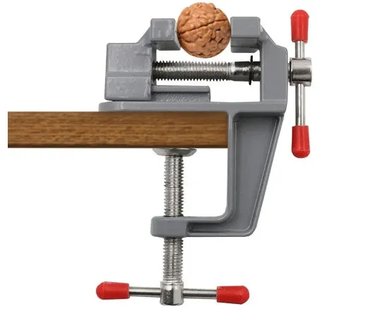Aluminum Mini Bench Vise Table Vise Small Bench Vise DIY Tool Small Vise Small Flat Nose Pliers