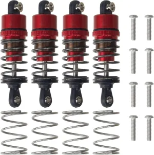 Aluminum Oil Shock Absorbers Adjustable Damper Kit For 1/10 Tamiya TT-01 / TT-02 / MF-01X HSP HPI Racing Car Upgrade Parts