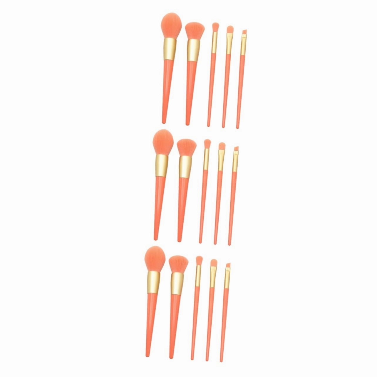 Angoily 15 Pcs 1 Professional Eye Makeup Brush Set 12-piece Kit Portable Makeup Brushes Holder Perfect for Travel Foundation Blush Liquid Powder Application