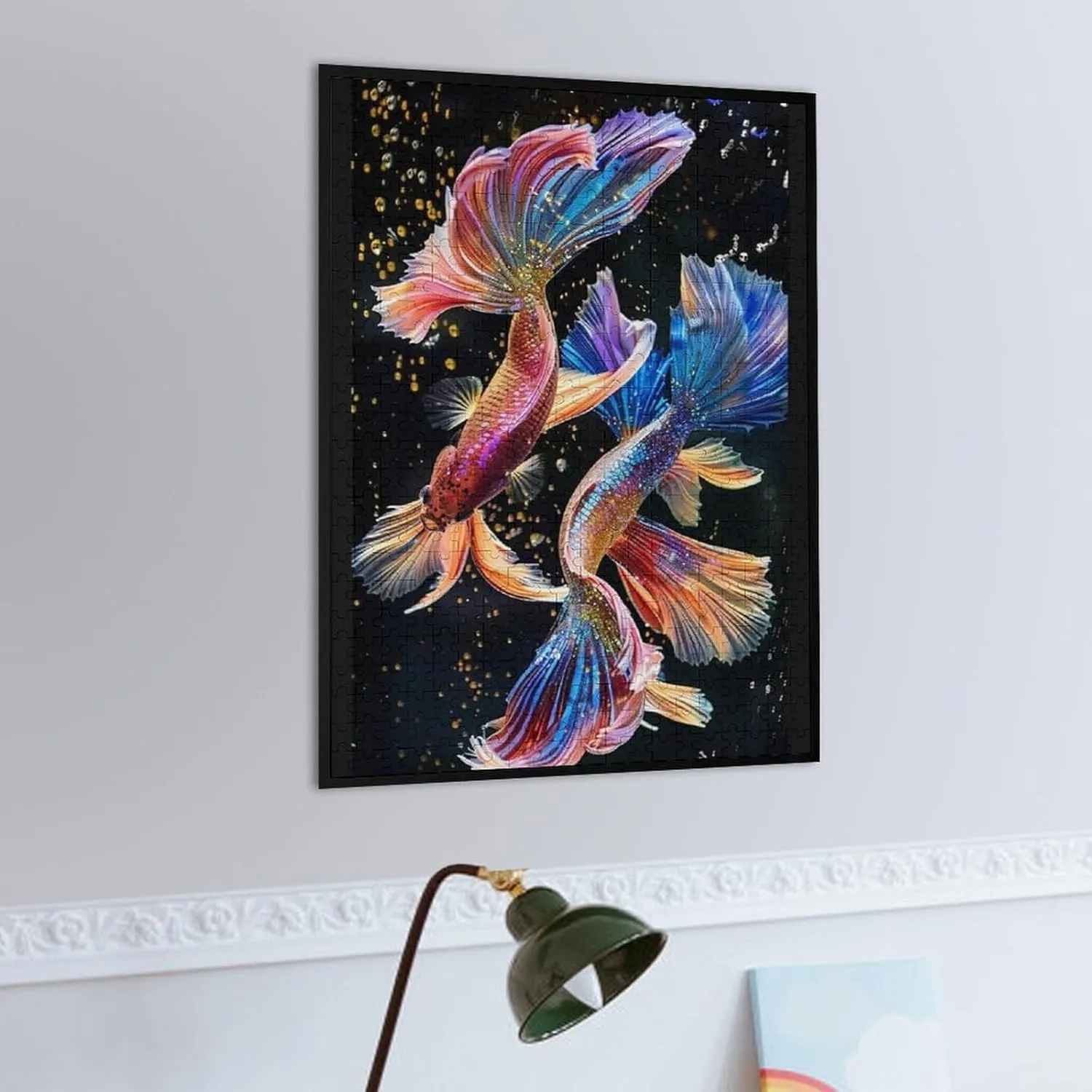 Animals Jigsaw Puzzles, Beautiful Fishes Themed Puzzles for Adults - 500 Pieces Jigsaw Puzzles, Educational Games Gift for Elders Family and Friends